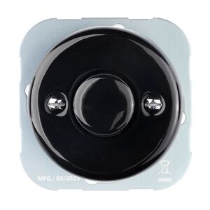 FND LED DIMMER 3-250W PORCELLANA NERA