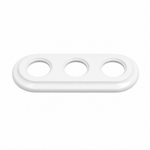 FND CORNICE 3 MODULI PORCELLANA BIANCA