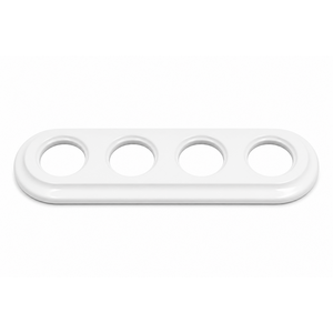 FND CORNICE 4 MODULI PORCELLANA BIANCA